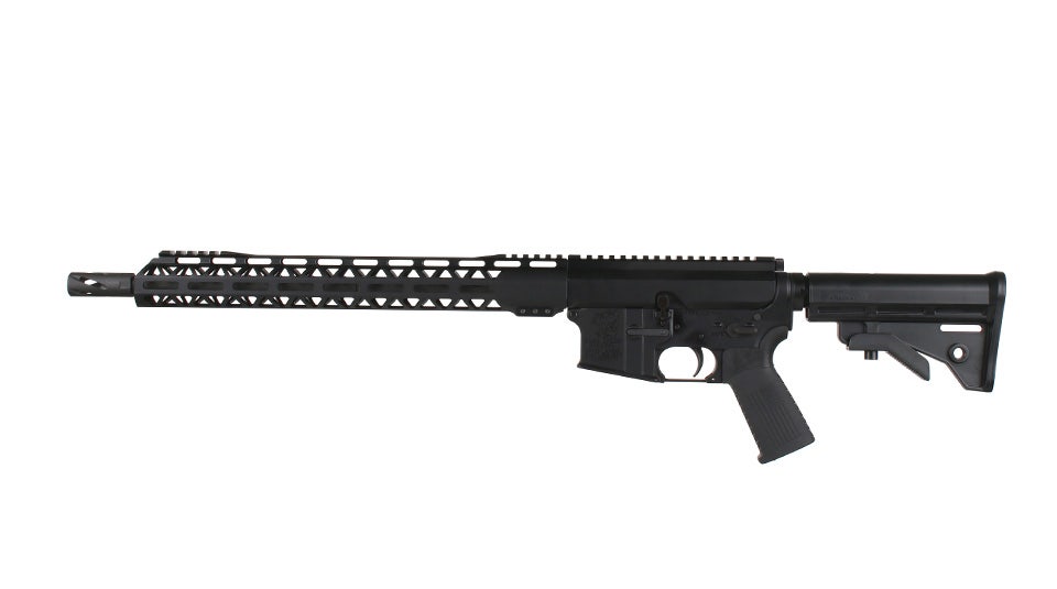 .17 Mach 2 Side Charging Complete Rifle, 16" Parkerized Heavy Barrel, 1:9 Twist, 15" M-LOK Rail