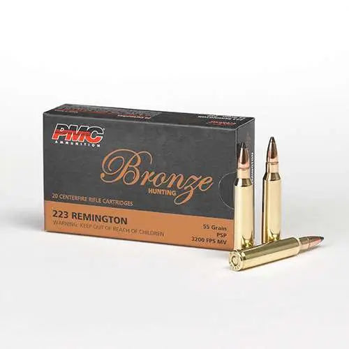 PMC 223SP 223REM 55GR PSP 20RD BX 200RD CASE