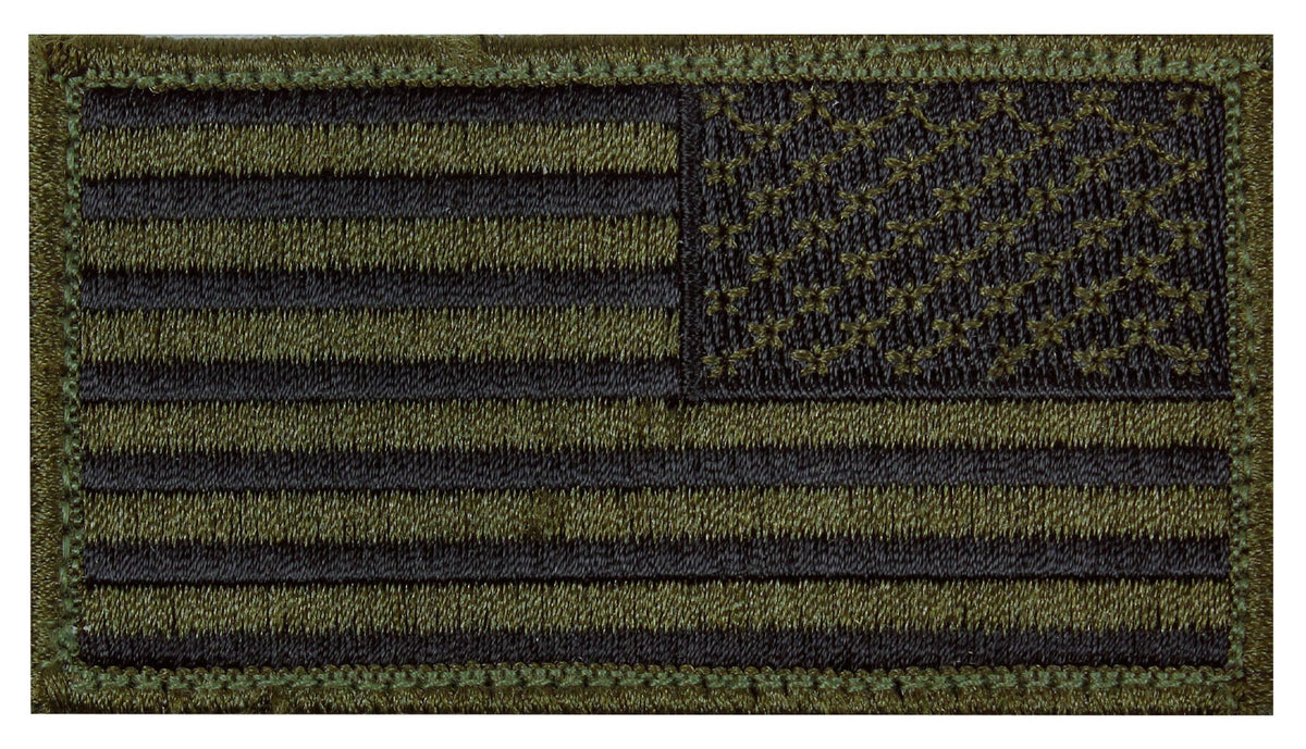 Rothco American Flag Patch - Hook Back