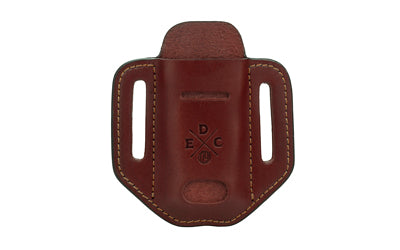 1791 Gunleather Easy Slide, Solo, Pouch, Ambidextrous, Chestnut
