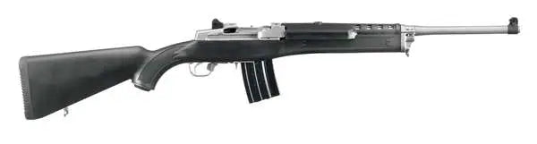 RUGER MINI-14 RANCH RIFLE 5.56 18.5" STS BLK SYNTH 20RD