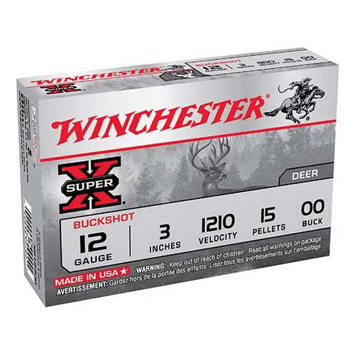 12GA 3" MAGNUM 00BUCK SUPER-X 15RDS