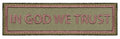 Rothco In God We Trust Morale Patch