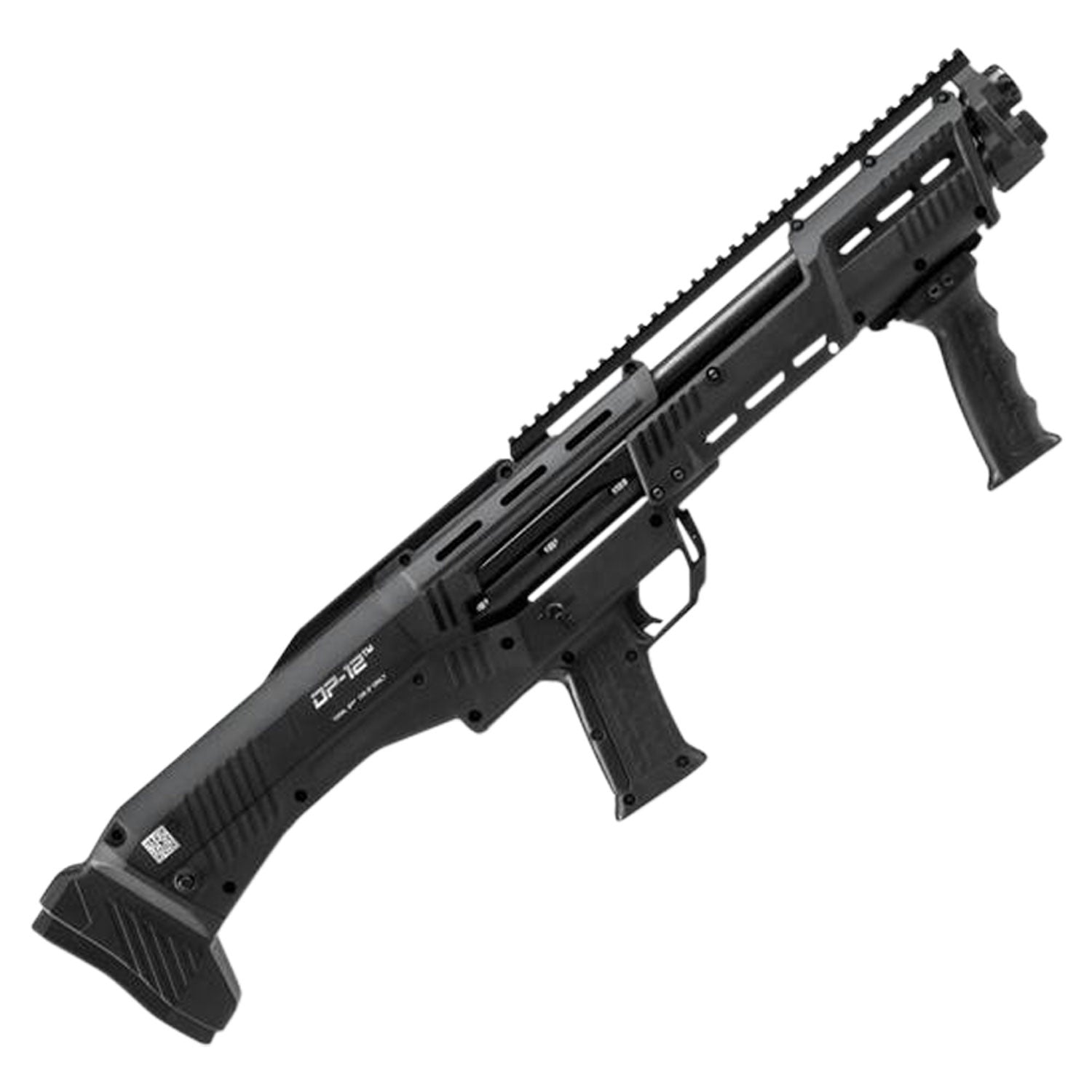 Standard Mfg DP12 DP-12  12 Gauge Pump 3" 14+2 18.88" Black Double Barrel, Black Picatinny Rail Aluminum Receiver, Picat
