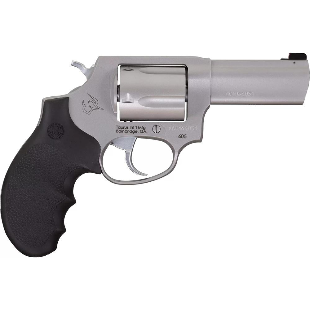 TAURUS 605 .357MAG 3'' 5 RDS SS/SS N.S. HOGUE GRIP