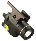 Streamlight 69241 TLR-4 Gun Light  Black 170 Lumens White C4 LED/Red Laser HK USP Compact
