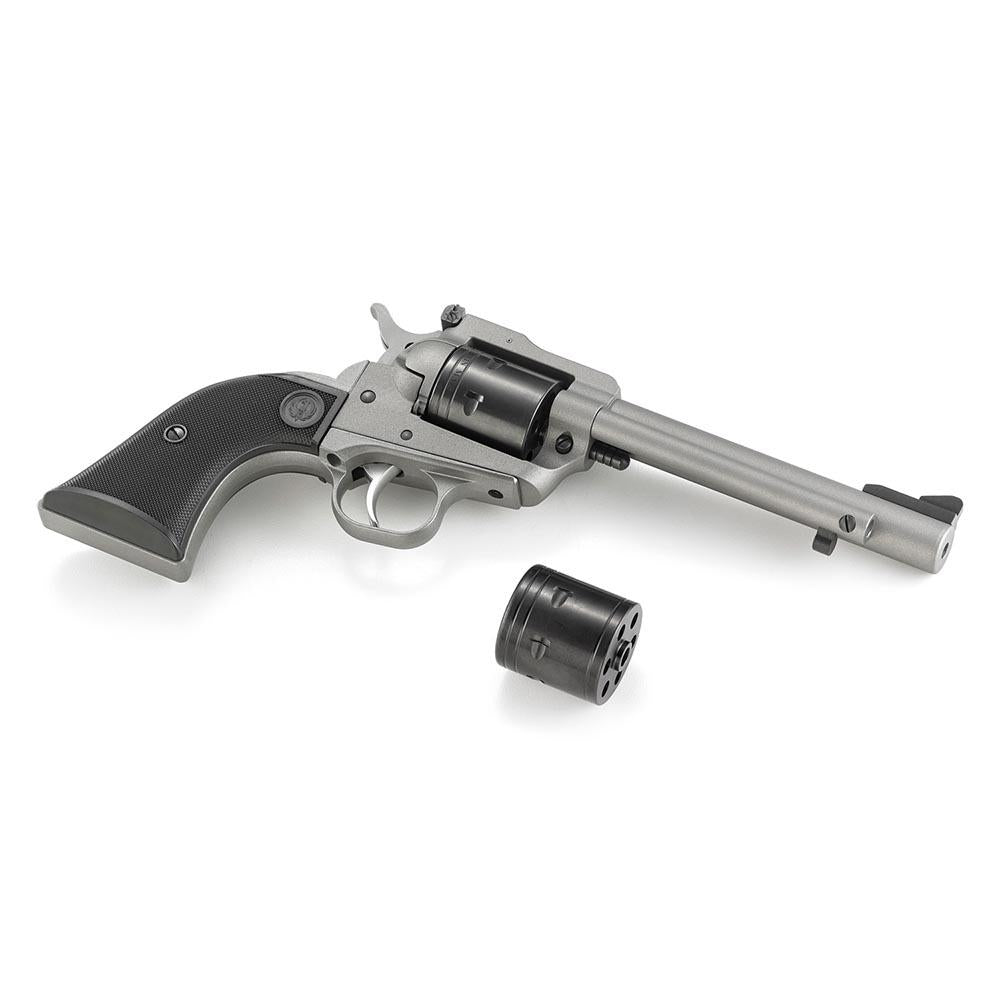 Ruger Super Wrangler 22 LR/22 WMR Revolver Silver Cerakote 6 round