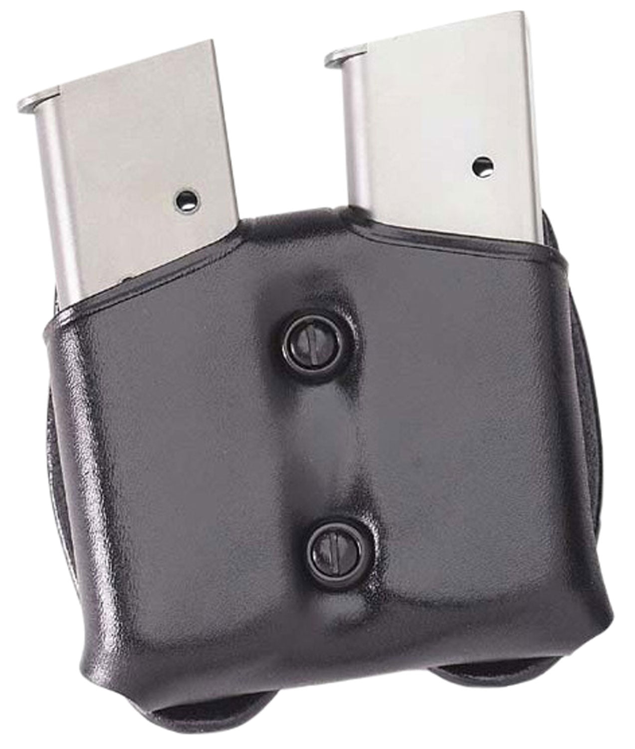 Galco CDM26B CDM Mag Carrier Double Black Leather Belt Loop Belts 1.50-1.75" Wide Compatible w/ Sig P220 Carry Ambidextr