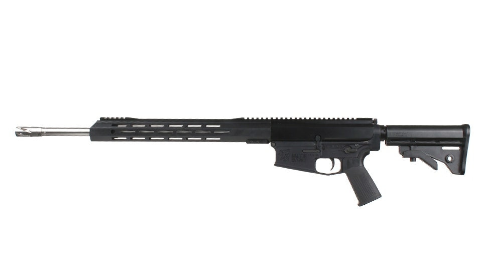 BC-10 .22-250 Side Charging Complete Rifle, 20" Stainless Mid Weight Barrel, 1:14 Twist, Rifle Length Gas System, 15" M-LOK Rail