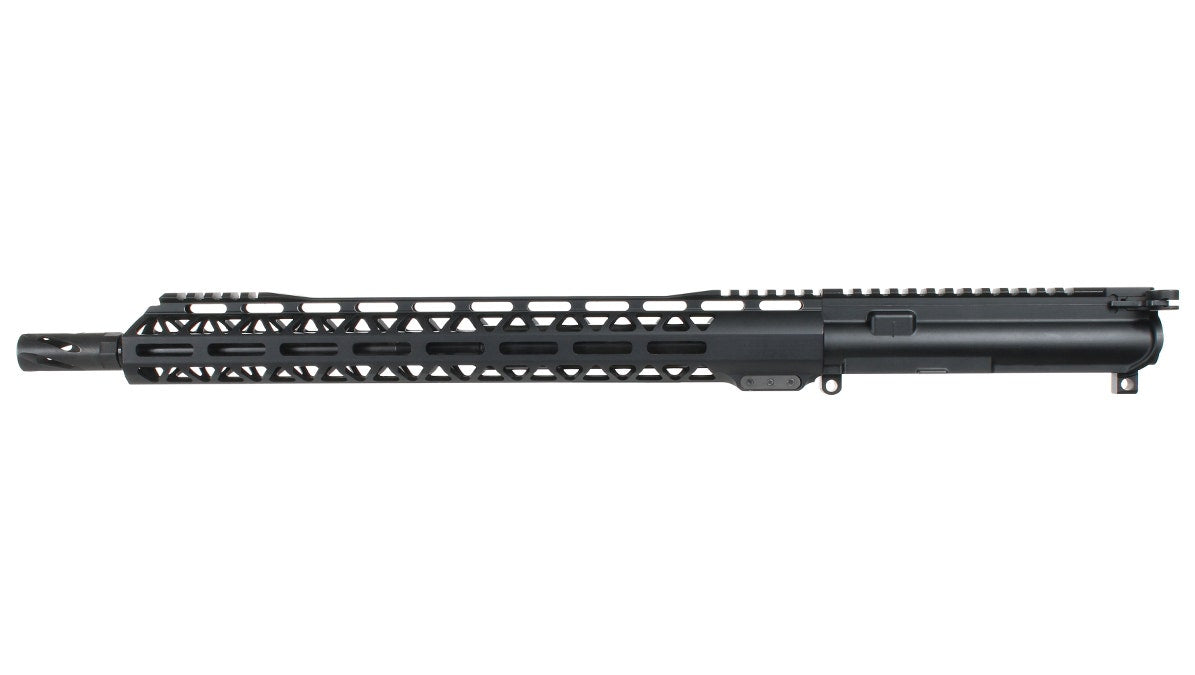 BC-15 .338 ARC Forged Complete Upper Assembly, 16" Black Nitride Heavy Barrel, 1:8 Twist, Carbine Length Gas System, 15" M-LOK Rail