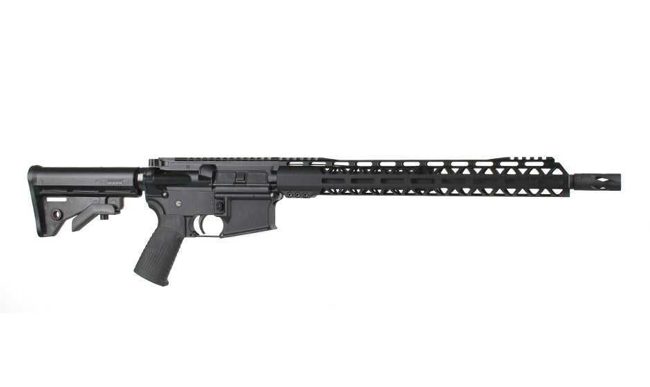 BC-15 7.62x39 Rifle, 16" Parkerized Heavy Barrel, 1:10 Twist, Carbine Length Gas System, Talon MLOK Split Rail