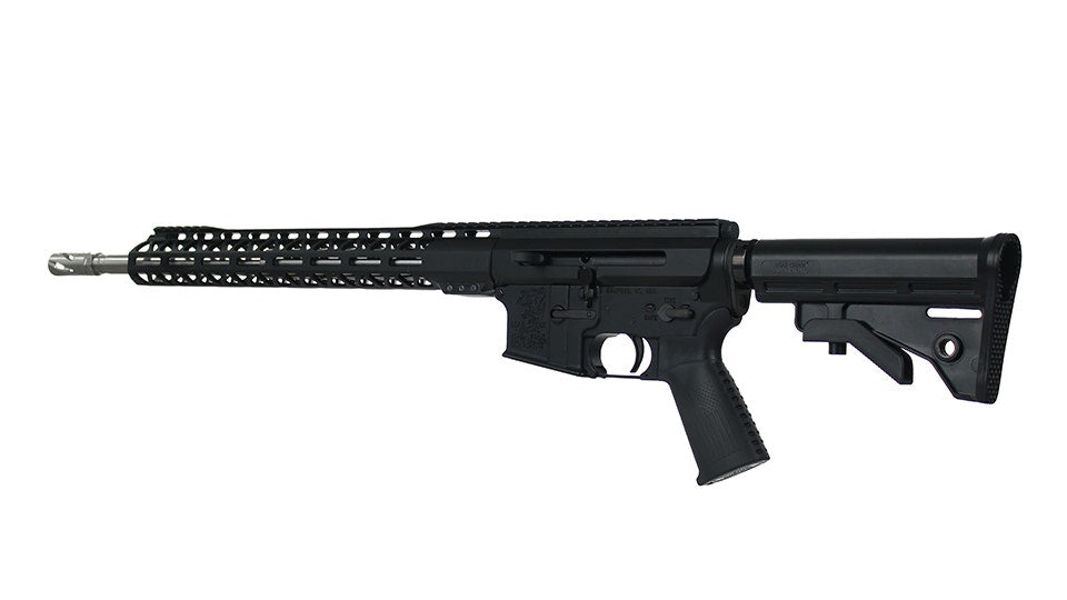 BC-15 .350 Legend Left Side Charging Right Eject Complete Rifle, 18" Stainless Heavy Barrel, 1:16 Twist, Carbine Length Gas System, 15" M-LOK Rail