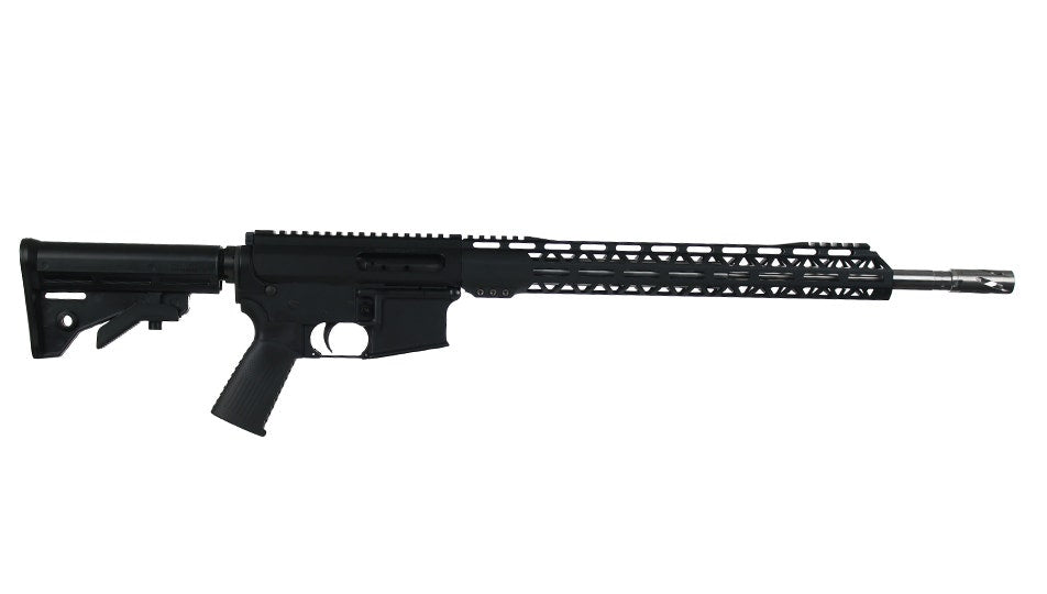 BC-15 .350 Legend Left Side Charging Right Eject Complete Rifle, 18" Stainless Heavy Barrel, 1:16 Twist, Carbine Length Gas System, 15" M-LOK Rail