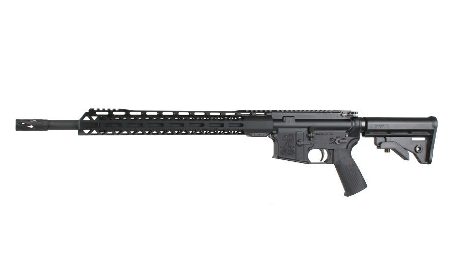 BC-15 .450 Bushmaster Rifle, 18" Black Nitride Heavy Barrel, 1:24 Twist, Mid Length Length Gas System, 15" M-LOK Rail