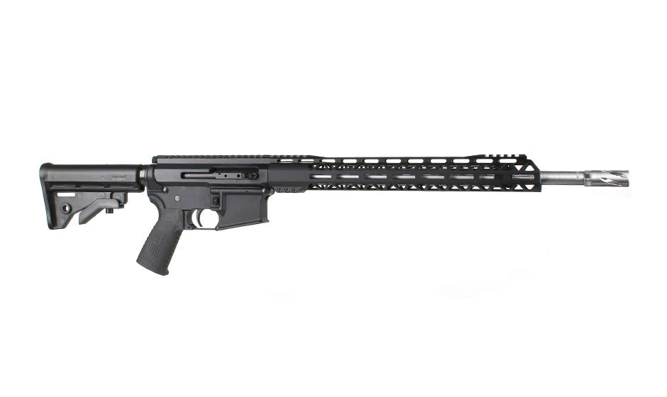 BC-15 .22 ARC Side Charging Complete Rifle, 18" Stainless Heavy Barrel, 1:7 Twist, Rifle Length Gas System, 15" M-LOK Rail