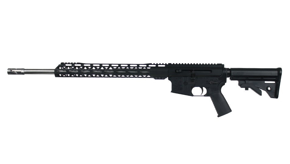 BC-15 .22 ARC Left Side Charging Right Eject Complete Rifle, 20" Stainless Heavy Barrel, 1:7 Twist, Rifle Length Gas System, 15" M-LOK Rail