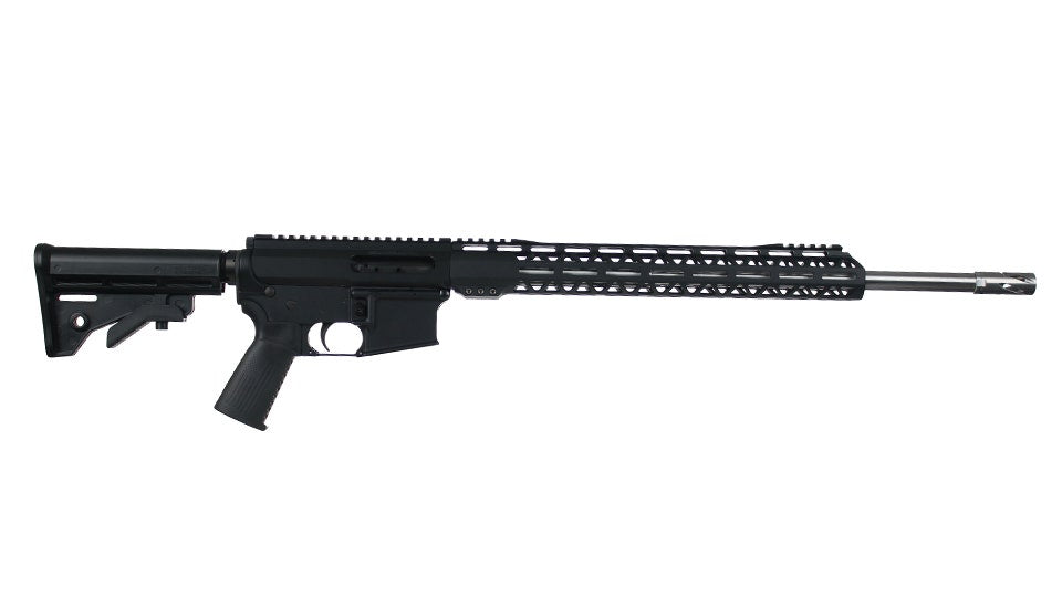 BC-15 .22 ARC Left Side Charging Right Eject Complete Rifle, 20" Stainless Heavy Barrel, 1:7 Twist, Rifle Length Gas System, 15" M-LOK Rail