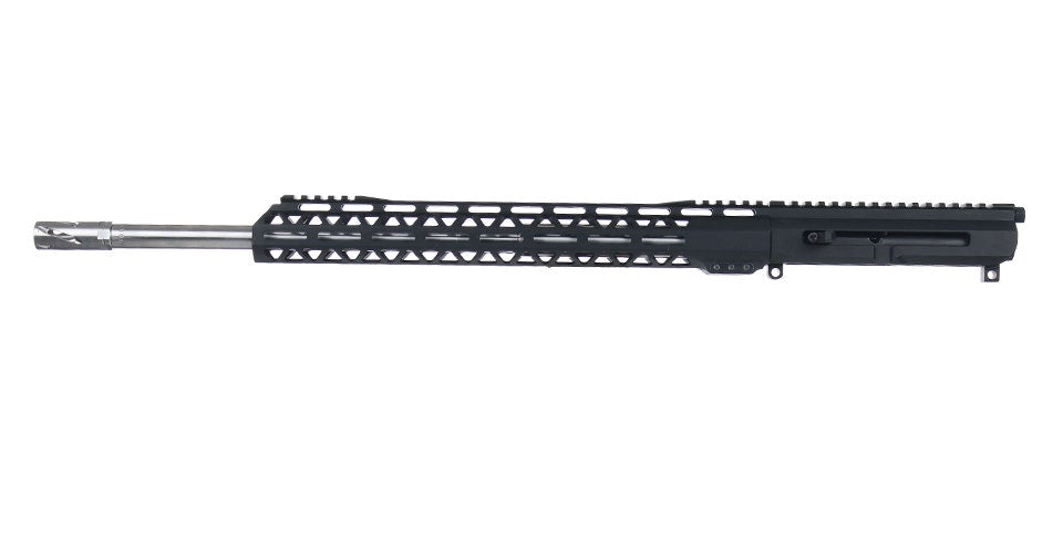 BC-15 .22 ARC Left Side Charging Right Eject Complete Upper Assembly, 20" Stainless Heavy Barrel, 1:7 Twist, Rifle Length Gas System, 15" M-LOK Rail