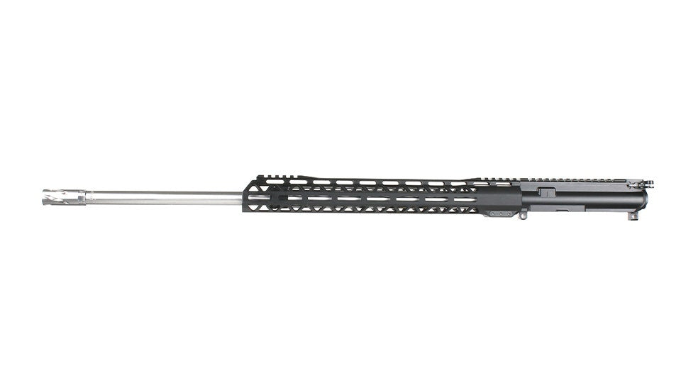 BC-15 5.56 NATO Complete Upper Assembly, 24" 416R SS Heavy Barrel, 1:8 Twist, Rifle Length Gas System, MLOK Split Rail