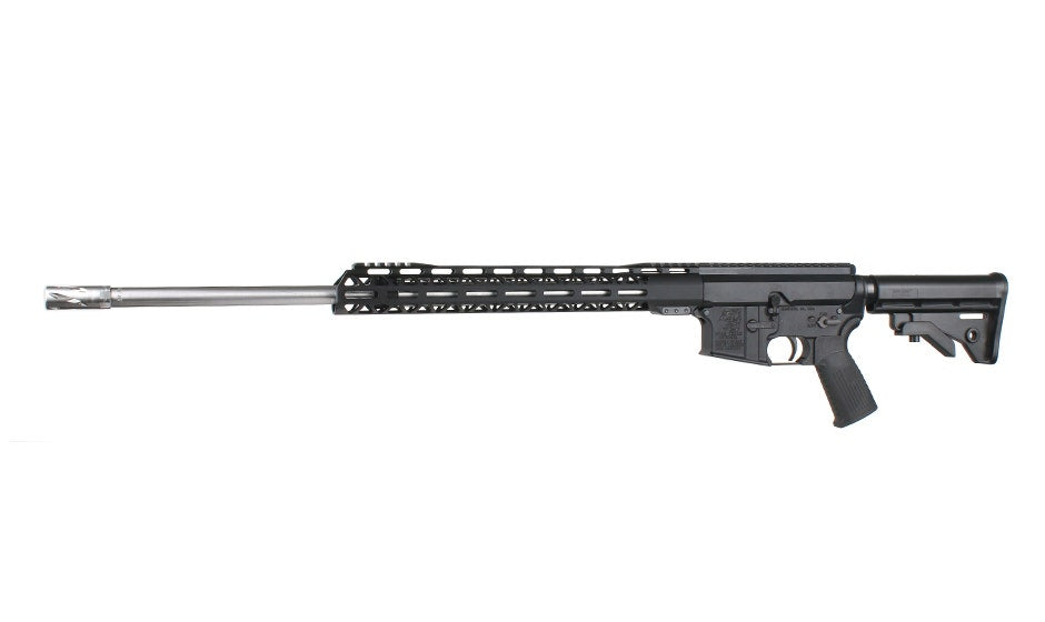 BC-15 .22 ARC Side Charging Complete Rifle, 24" Stainless Heavy Barrel, 1:7 Twist, Rifle Length Gas System, 15" M-LOK Rail