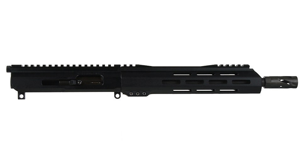 .22 Long Rifle Side Charging Complete Upper Assembly, 10.5" Black Nitride Heavy Barrel, 1:16 Twist, 9.5" M-LOK Rail