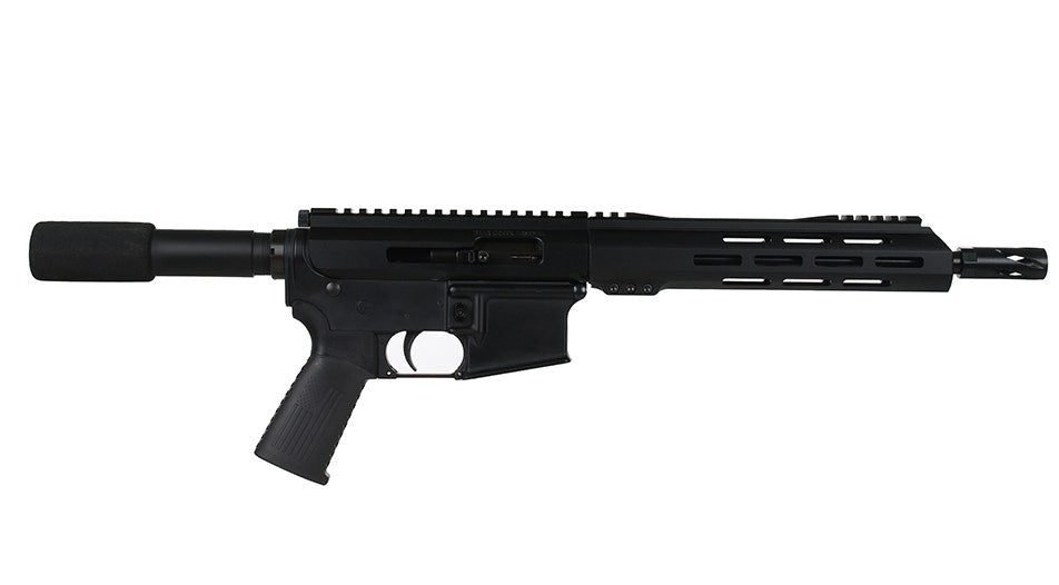 .22 Long Rifle Side Charging Complete Pistol, 10.5" Black Nitride Heavy Barrel, 1:16 Twist, 9.5" M-LOK Rail