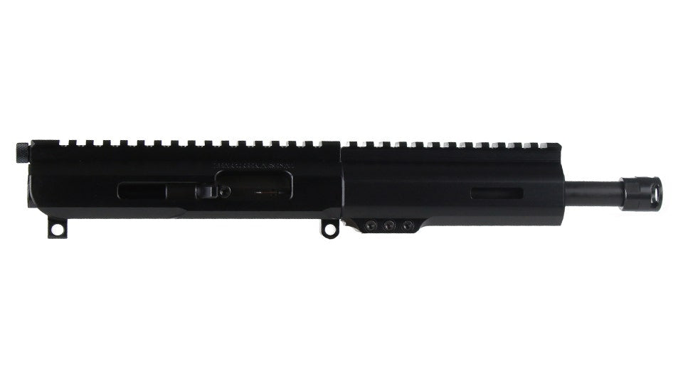 .22 Long Rifle Side Charging Complete Upper Assembly, 7.5" Parkerized Heavy Barrel, 1:16 Twist, 5.3" M-LOK Rail, Micro Flash Hider