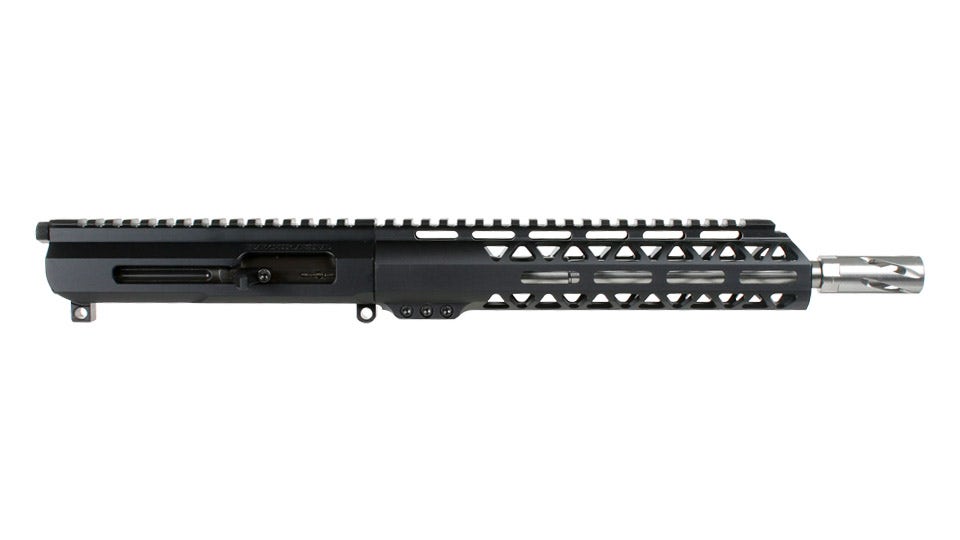 .22 Magnum Side Charging Complete Upper Assembly, 10.5" Stainless Heavy Barrel, 1:16 Twist, 9.5" M-LOK Rail