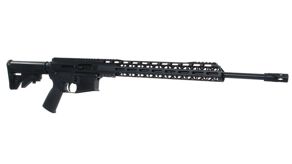 .22 Magnum Side Charging Complete Rifle, 20" Black Nitride Heavy Barrel, 1:16 Twist, 15" M-LOK Rail