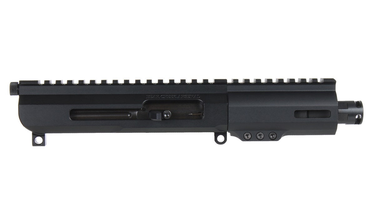 .22 Magnum Right Side Charging Complete Upper Assembly, 4.5" Parkerized Heavy Barrel, 1:16 Twist, 3.8" M-LOK Rail, Micro Flash Hider