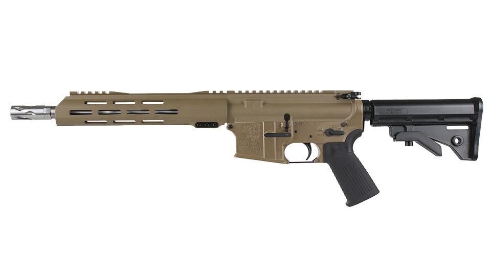 BC-15 .223 Wylde Pistol, 10.5" Stainless Contour, 1:7 Twist, Forged Lower, Stainless 416R Pistol Length Gas System, MLOK Split Rail