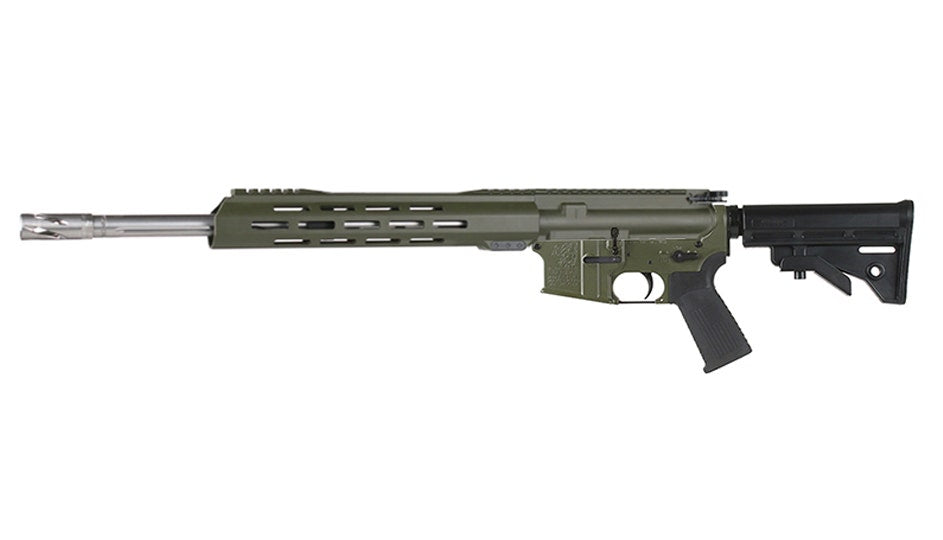 BC-15 .223 Wylde Rifle, 16" Stainless Heavy Barrel, 1:8 Twist, Forged Lower, Straight Flutes, Stainless 416R Carbine Length Gas System, MLOK Split Rail