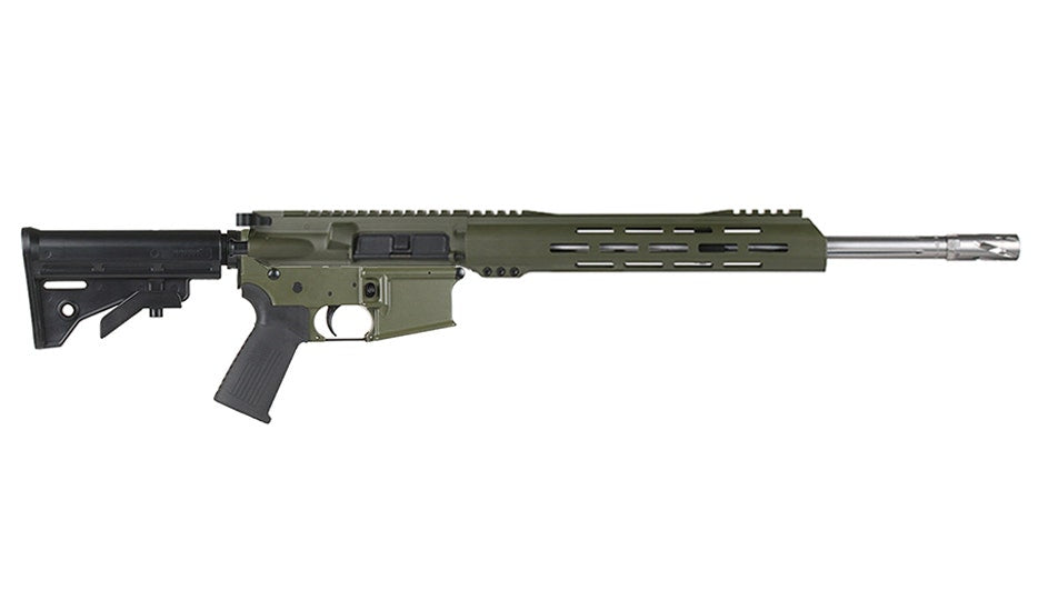 BC-15 .223 Wylde Rifle, 16" Stainless Heavy Barrel, 1:8 Twist, Forged Lower, Straight Flutes, Stainless 416R Carbine Length Gas System, MLOK Split Rail