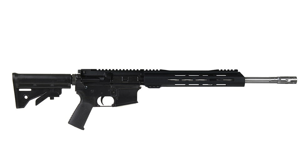 BC-15 .223 Wylde Rifle, 16" Stainless Heavy Barrel, 1:8 Twist, Forged Lower, Straight Flutes, Stainless 416R Carbine Length Gas System, MLOK Split Rail