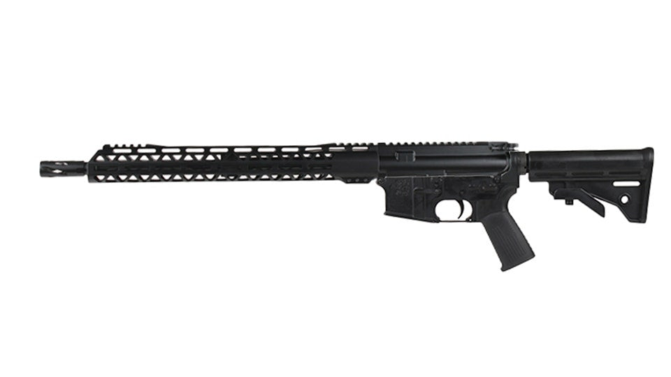 BC-15 .223 Wylde Forged Rifle, 16" Black Nitride Straight Fluted Heavy Barrel, Carbine Length Gas System, 1:8 Twist, Talon 15" MLOK Split Rail