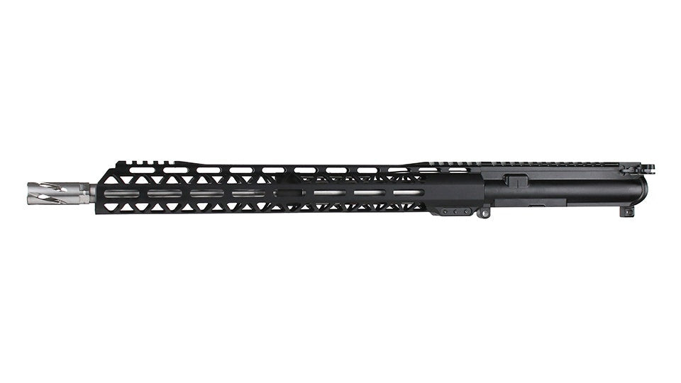 BC-15 6mm ARC Forged Complete Upper Assembly, 16" Stainless Contour Barrel, 1:8 Twist, Mid Length Length Gas System, 15" M-LOK Rail