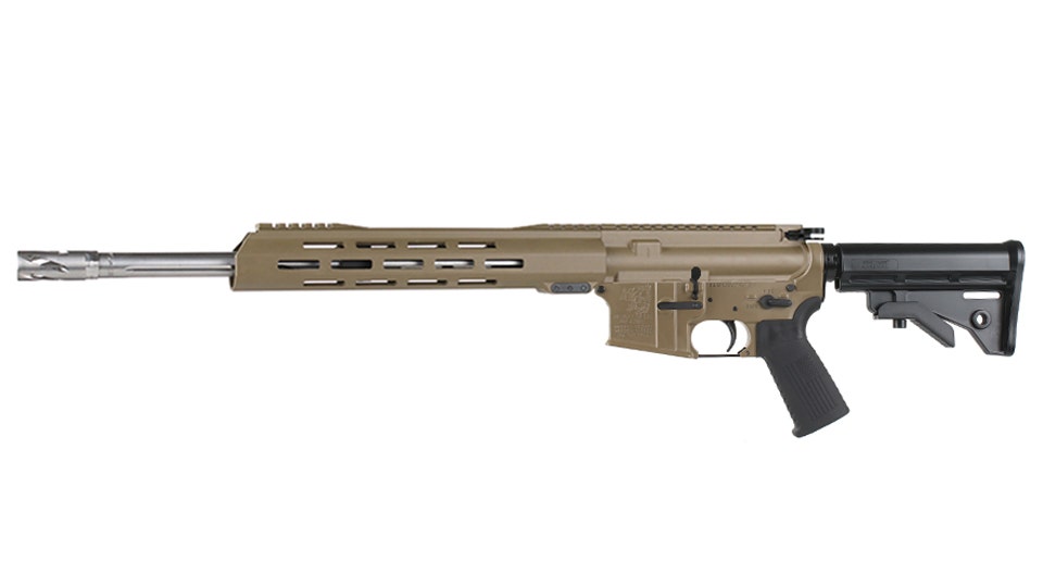 BC-15 .223 Wylde Rifle, 16" Stainless Heavy Barrel, 1:8 Twist, Forged Lower, Straight Flutes, Stainless 416R Carbine Length Gas System, MLOK Split Rail