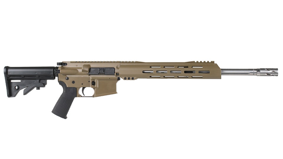 BC-15 .223 Wylde Rifle, 16" Stainless Heavy Barrel, 1:8 Twist, Forged Lower, Straight Flutes, Stainless 416R Carbine Length Gas System, MLOK Split Rail
