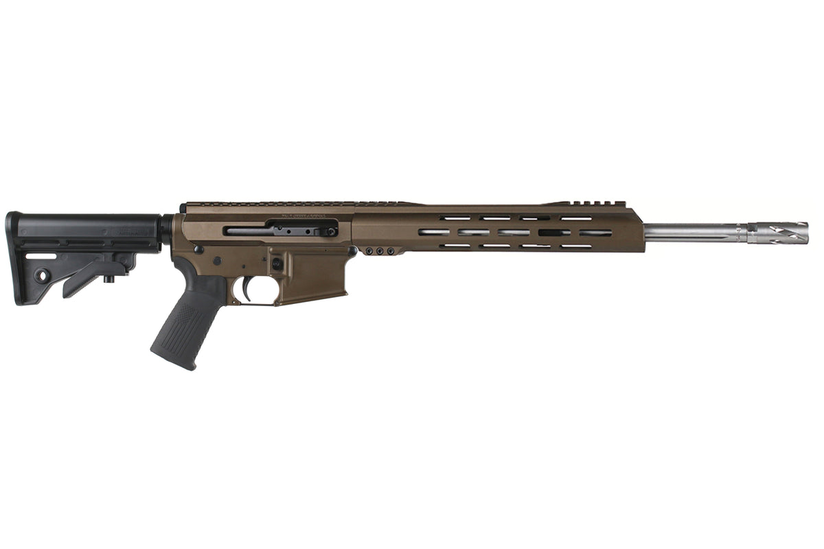 BC-15 .223 Wylde Right Side Charging Rifle, 16" 416R SS Straight Fluted Heavy Barrel, 1:8 Twist, Carbine Length Gas System, 15" MLOK Split Rail| Forged