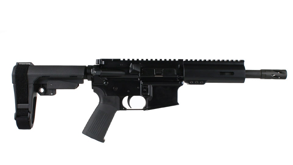 BC-15 .300 Blackout Pistol, 7.5" Parkerized Heavy Barrel, 1:8 Twist, Pistol Length Gas System, 5.3" M-LOK Rail, Brace