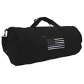 Rothco Thin Blue Line Canvas Shoulder Duffle Bag