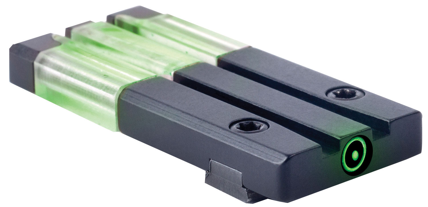 Meprolight USA 631013108 FT Bullseye Rear Sight Green Tritium FO/Black Frame Compatible w/Glock Gen 1-5 (Except MOS), Do