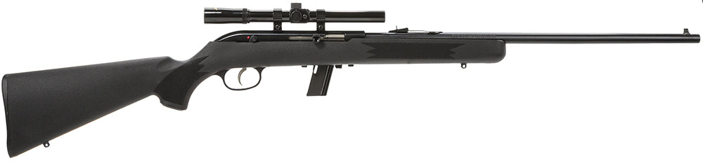 Savage Arms 40000 64 FXP Full Size 22 LR 10+1 21" Matte Black Sporter Barrel, Matte Black Grooved Carbon Steel Receiver,