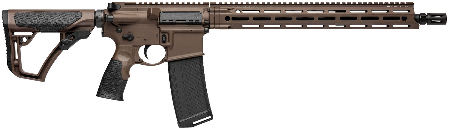 Daniel Defense 0212802338047 DDM4 V7 5.56x45mm NATO 30+1 16" Threaded Barrel w/Flash Suppressor, Mil-Spec Brown Cerakote