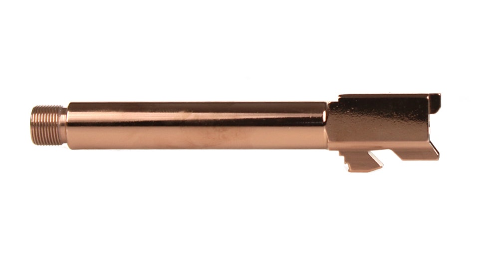 Conversion Barrel for Glock 22 9MM, Rose Gold Finish, Threaded
