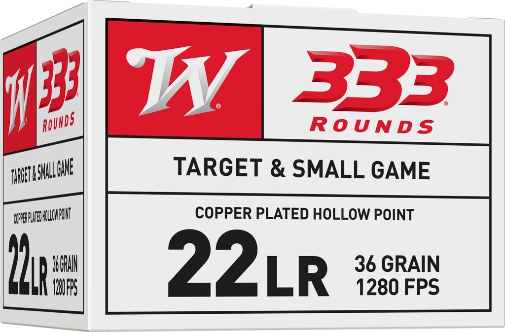 .22 Long Rifle Ammunition 36 Grain, Box of 333