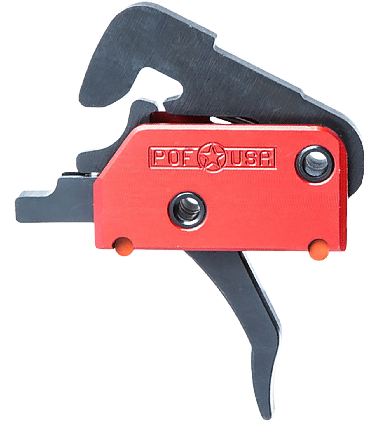Patriot Ordnance Factory 00516 EFP  Two-Stage Straight Trigger with 4 lbs Draw Weight & Black Hardcoat Anodized Finish f