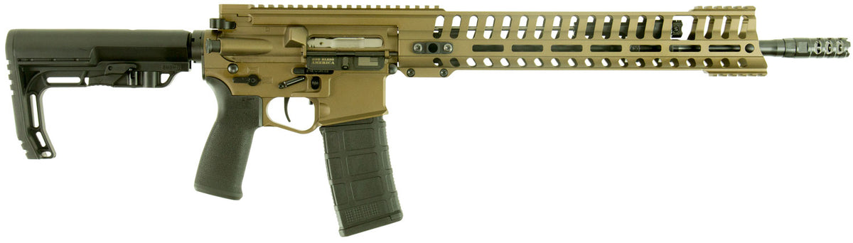 Patriot Ordnance Factory 01145 P415 Edge 223 Rem,5.56x45mm NATO 16.50" 30+1 Burnt Bronze Rec Black 6 Position MFT Stock/