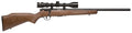 Savage Arms 96222 93R17 GVXP w/Optic Full Size 17 HMR 5+1 21" Matte Black Heavy Varmint Barrel, Matte Black Drilled & Ta