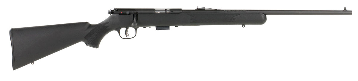 Savage Arms 91800 93 F Full Size 22 WMR 5+1 21" Matte Black Sporter Barrel, Matte Black Carbon Steel Receiver, Matte Bla